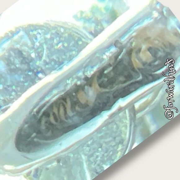 Vintage Coro Clip-On Earrings - Silver Tone Metal - Picture 5 of 7